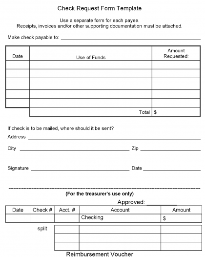 6 Request Form Templates Free Sample Templates