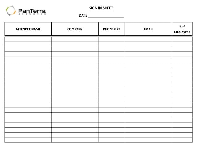 4 Sign In Sheet Templates Formats Examples In Word Excel 4 Sign In Sheet Templates Formats Examples In Word Excel
