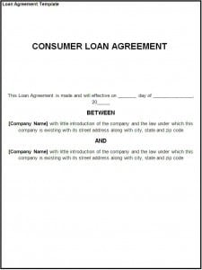 Loan Agreement Template