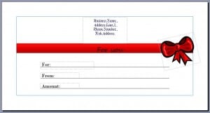 gift voucher templates