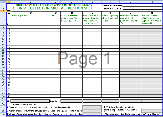 excel inventory template 15741