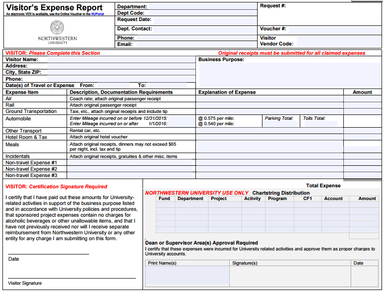 expense report form template 2641