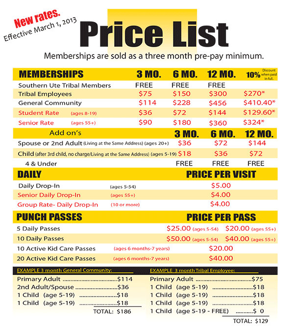 price list template 1541