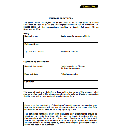 5 Proxy Templates Free Sample Templates 5-proxy-templates-free-sample-templates