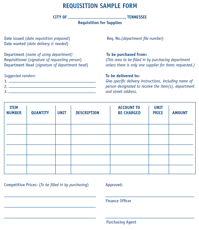 12 Requisition Form Templates - Free Sample Templates