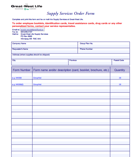 service order template 4974