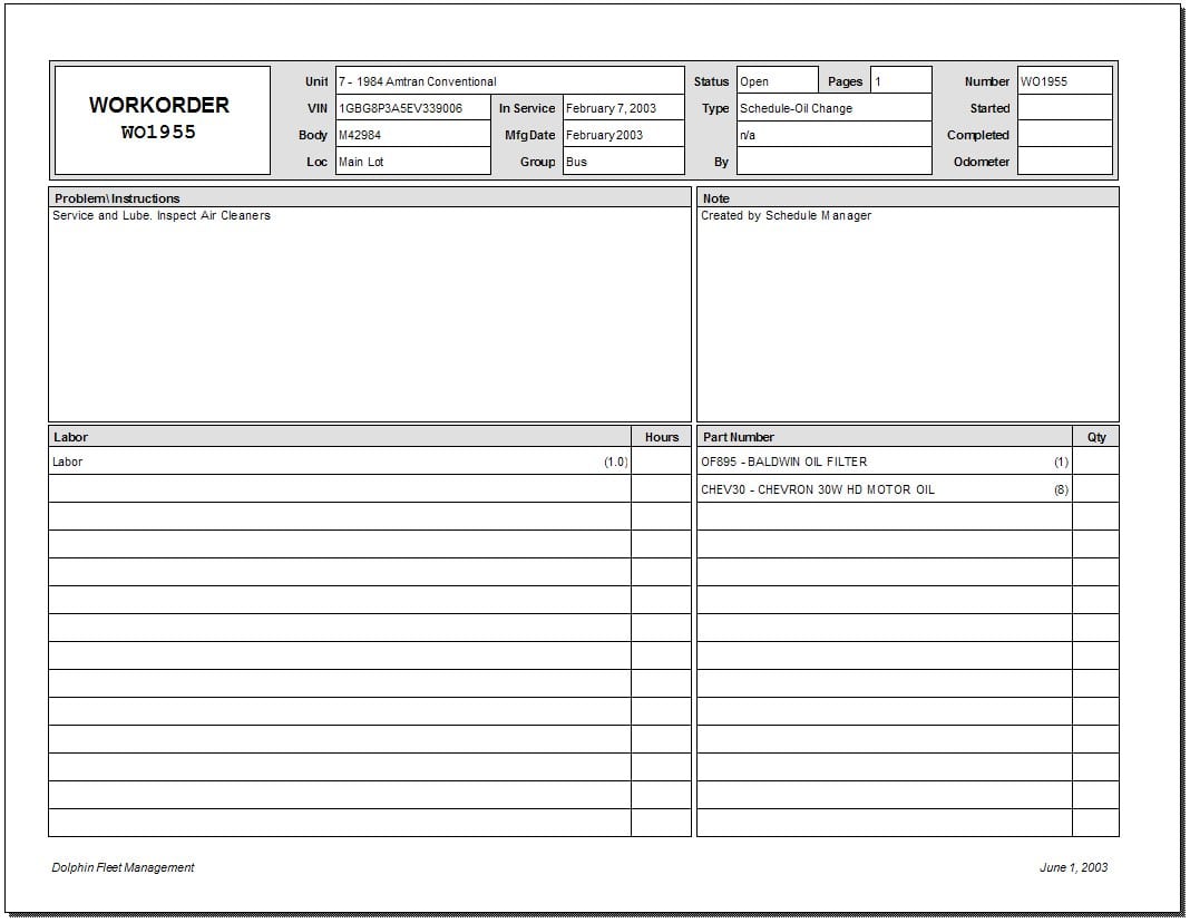 Excel Work Order Template from www.freesampletemplates.com