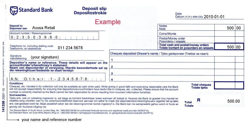 13 Deposit Slip Templates Word Free Sample Templates