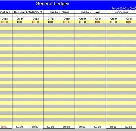 11+ Free General Journal Templates