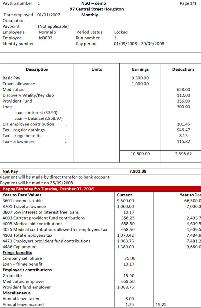 9+ Salary Sheet Slip Formats - Free Sample Templates