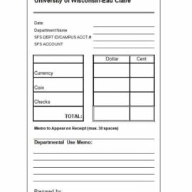 13 Deposit Slip Templates Word