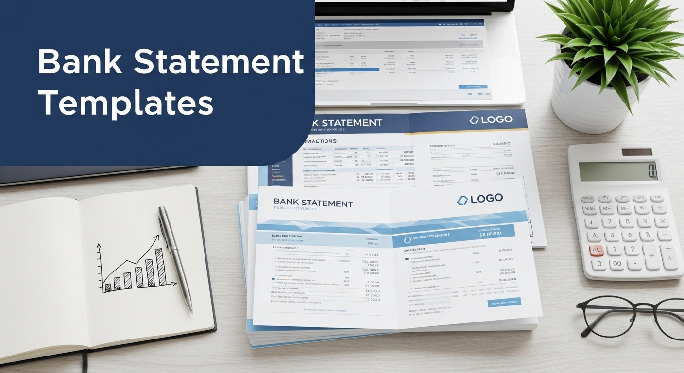 5 Bank Statement Templates - Free Sample Templates