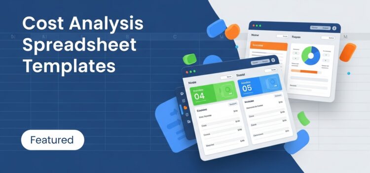 5 Cost Analysis Spreadsheet Templates 5 Cost Analysis Spreadsheet Templates