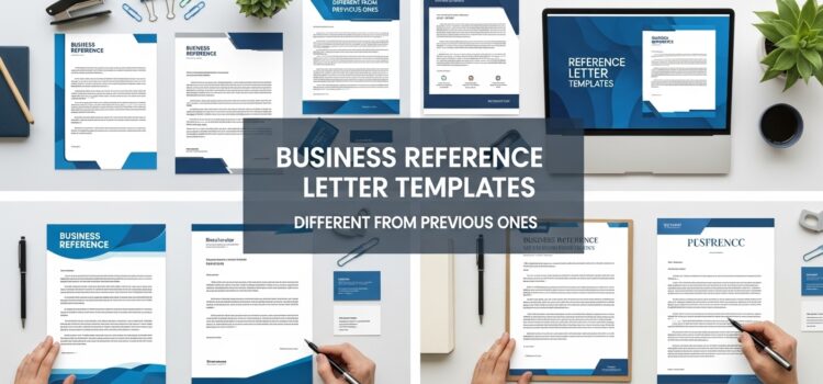 5 Business Reference Letter Templates 5 Business Reference Letter Templates