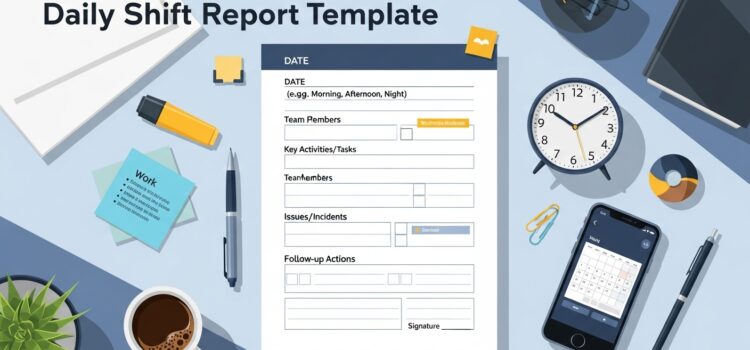 4 Daily Shift Report Templates 4 Daily Shift Report Templates