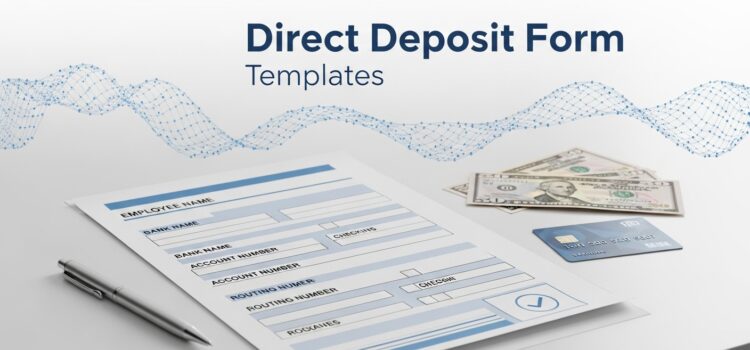 10 Direct Deposit Form Templates 10 Direct Deposit Form Templates