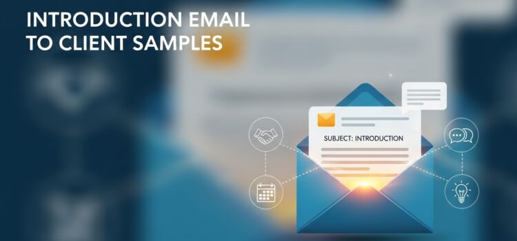5+ Free Introduction Email to Client Samples 5+ Free Introduction Email to Client Samples