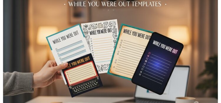 5 While You Were Out Templates 5 While You Were Out Templates