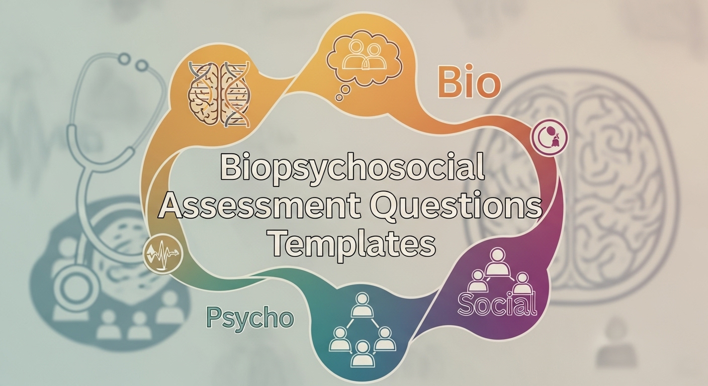 5 Free Biopsychosocial Assessment Questions Templates - Free Sample ...