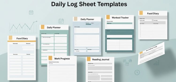 5 Daily Log Sheet Templates 5 Daily Log Sheet Templates